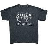 Difficult Times Treble Most Colors