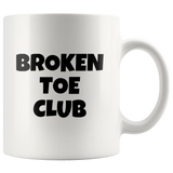 custom order - broken toe club - 11oz