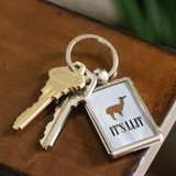Llama Keychain - It's Llit