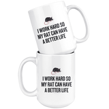 custom order - my rat - 15oz