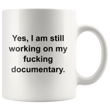 custom order - documentary - 11oz mug