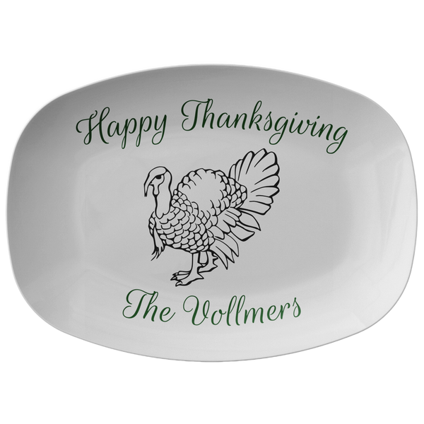 custom order - the vollmers thanksgiving platter