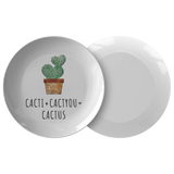 custom order - cactus plate - cactus lover gift