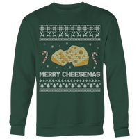 Custom Order - Ugly Christmas Sweater - Merry Cheesemas