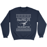 Velociraptor Ugly Sweater - custom request