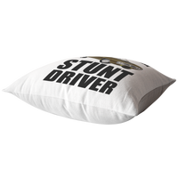Muscle Car Throw Pillow - Funny Driving Instructor Gift - Professional Stunt Driver - Classic Car Pillow - Present For Driver