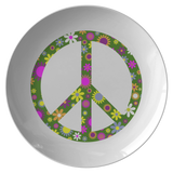 Hippie Dinner Plate - Dishwasher Safe