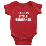Viking Baby One-Piece - Cute Baby Shirt - Daddy's Little Berserker - Baby Shower Gift - Many Colors And Sizes Available