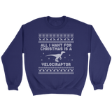 Velociraptor Ugly Sweater - custom request