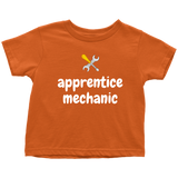 Cute Toddler Shirt- Mechanic Toddler Tee - Apprentice Mechanic - Birthday Gift