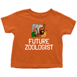 Zoologist Toddler Shirt - Zoology Toddler Tee - Future Zoologist - Birthday Gift - All Cotton