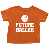 Basketball Toddler Shirt - Basketball Player Toddler Tee - Birthday Gift For Future Basketball Player - Future Baller - Many Sizes, Colors