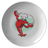Cajun Dinner Plate - Crayfish Dinner Plate - Dishwasher Safe