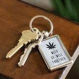 Weed Keychain - Marijuana Keychain