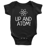 Cute Chemist Baby Shirt - Chemistry Baby One-piece - Up And Atom - Many Sizes And Colors Available - Baby Shower or First Birthday