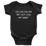 Referee Baby One-piece - Referee Baby Shirt - Referee Baby Gift - I Call Him Daddy - Baby Shower Gift - Many Sizes And Colors