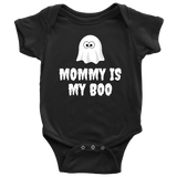 Cute Halloween Baby Shirt - Halloween Baby One-piece - Spooky Baby Bodysuit - Mommy Is My Boo - Halloween Baby Gift - All Cotton