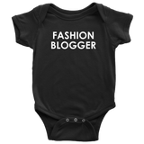 Blogging Baby Bodysuit - Blogger Baby One-piece - Fashion Blogger Baby Gift - Many Sizes And Colors - Baby Shower or First Birthday
