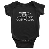 Air Traffic Controller Baby One-piece - Mommy's Little Air Traffic Controller - Baby Bodysuit - Many Sizes And Colors - All Cotton