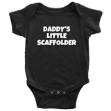 Scaffolder Baby One-piece - Scaffolding Baby Bodysuit - Scaffolder Baby Gift - Daddy's Little Scaffolder - Many Sizes And Colors