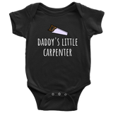 Cute Carpenter Baby One-piece - Carpentry Baby Shirt - Daddy's Little Carpenter - Many Sizes And Colors Available - All Cotton