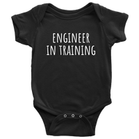 Cute Engineer Baby Shirt - Engineer Baby One-piece - Baby Bodysuit - Engineer In Training - Baby Shower Gift - First Birthday