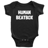 Beatboxing Baby One-piece - Beat Boxing Baby Shirt - Human Beatbox - Baby Shower or First Birthday - Many Sizes And Colors - All Cotton