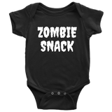 Cute Zombie Baby Shirt - Zombie Baby One-piece - Zombie Snack - Baby Shower Present - Halloween Baby Bodysuit - Many Sizes And Colors