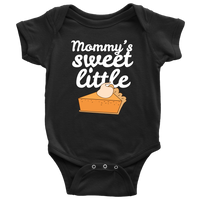 Thanksgiving Baby Bodysuit - Cute Baby One-piece - Pumpkin Pie Baby Shirt - Sweet Little Pumpkin Pie