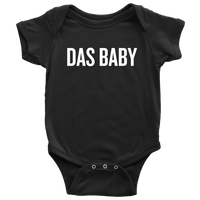 Funny German Baby One-piece - German Teacher Baby Shirt - German Language Baby - Das Baby - Many Sizes And Colors Available