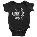 Genetics Baby Shirt - Geneticist Baby One-piece - Future Geneticist - Baby Shower or First Birthday - Many Sizes And Colors