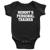 Personal Trainer Baby Bodysuit - Mommy's Personal Trainer - Cute Baby Shirt - Fitness instructor Baby - Baby Shower Gift - All Cotton