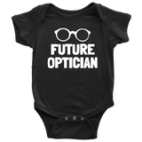 Cute Optician Baby One-piece - Optician Baby Bodysuit - Future Optician - Baby Shower or First Birthday - Many Sizes and Colors