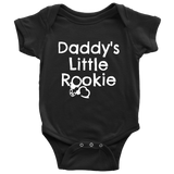 Police Officer Baby One-piece - Policeman Baby Shirt - Cop Baby Bodysuit - Daddy's Little Rookie - Many Sizes And Colors