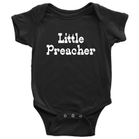 Cute Preacher Baby One-piece - Gift For Preacher or Minister Baby - Little Preacher Baby Bodysuit - Baby Shower or Birthday Gift
