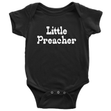 Cute Preacher Baby One-piece - Gift For Preacher or Minister Baby - Little Preacher Baby Bodysuit - Baby Shower or Birthday Gift