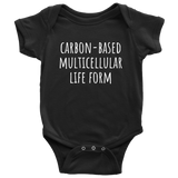 Funny Biology Baby Shirt - Biologist Baby One-piece - Biology Teacher Baby Bodysuit - Carbon-based - Baby Gift Idea - Many Sizes and Colors