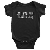 Barbecue Baby One-piece - Grilling Baby Shirt - BBQ Baby Shower Gift - Grandpa's BBQ - Many Sizes And Colors