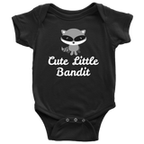 Cute Raccoon Baby One-piece - Raccoon Baby Bodysuit - Cute Little Bandit - Baby Shower or Birthday Gift - Many Sizes And Colors