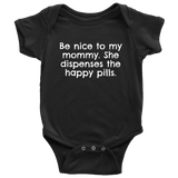 Funny Pharmacist Baby Shirt - Pharmacy Baby One-piece - Pharmacy Technician Baby - Many Sizes And Colors - Happy Pills