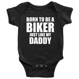 Funny Biker Baby Shirt - Biker Baby One-piece - Born To Be a Biker - Biker's Baby Gift - Many Sizes And Colors
