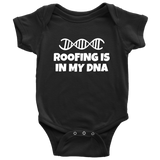 Roofer Baby One-piece - Roofing Baby Bodysuit - Roofer Baby Gift Idea - Roofing Is In My DNA - Many Sizes And Colors Available