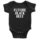 Martial Arts Baby Bodysuit - Karate Baby One-piece - Future Black Belt - Baby Shower Gift - Many Sizes And Colors