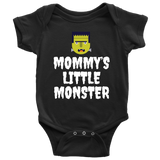 Cute Halloween Baby Shirt - Halloween Baby One-piece - Spooky Baby Bodysuit - Mommy's Little Monster - Halloween Baby Gift - All Cotton