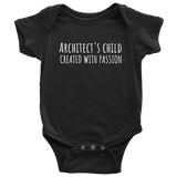 Funny Architect Baby One-piece - Cute Baby Shirt - Baby Gift Idea - Architecture Bodysuit - Architect's Child - Many Sizes And Colors