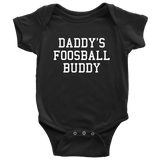 Foosball Baby Bodysuit - Foosball Baby Shirt - Daddy's Foosball Buddy - Table Soccer Bodysuit - Many Sizes And Colors