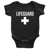 Funny Baby One-piece - Cute Baby Bodysuit - Lifeguard Baby Shirt - Many Sizes and Colors Available - Baby Shower, First Birthday - Lifeguard