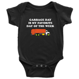 Garbage Truck Baby One-piece - Trash Truck Baby Bodysuit - Garbage Truck Driver Baby Gift - Garbage Day - Many Sizes And Colors