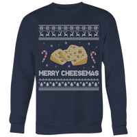 Custom Order - Ugly Christmas Sweater - Merry Cheesemas