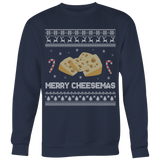 Custom Order - Ugly Christmas Sweater - Merry Cheesemas